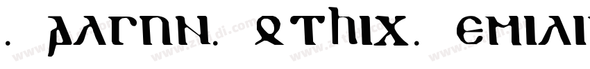 MalgunGothic Semilig字体转换